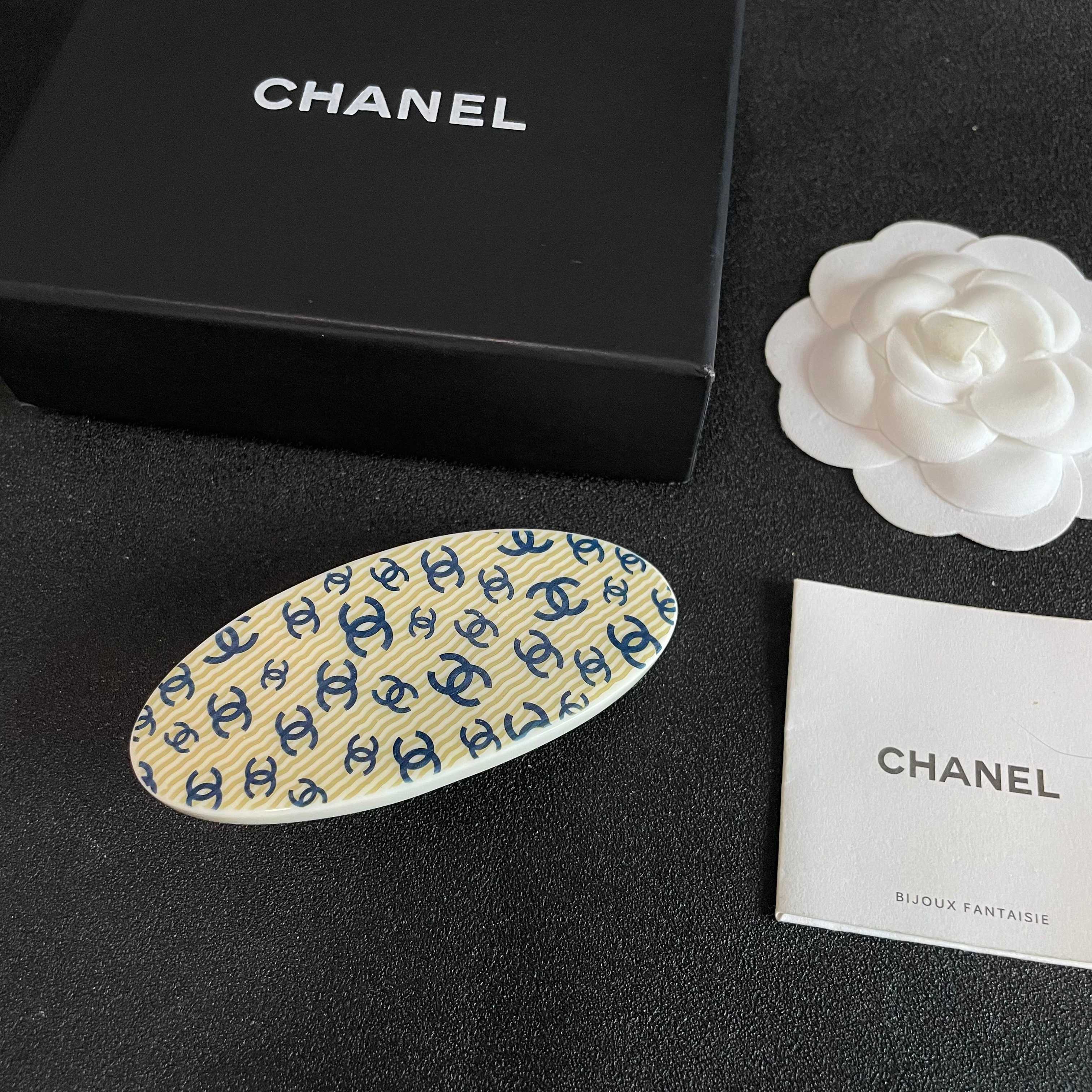 Chanel Patterned Hair Clip